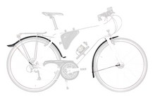 Комплект крыльев SKS Velo Urban U-stays 42 мм - дополнительное фото 1