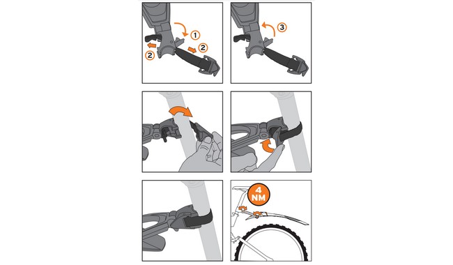Крило заднє SKS Nightblade 26-27.5" - дополнительное фото 10