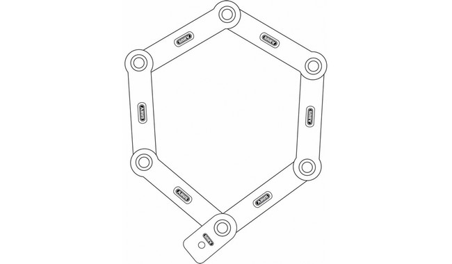 Велозамок ABUS uGrip Bordo 5700/80 Combo - дополнительное фото 2