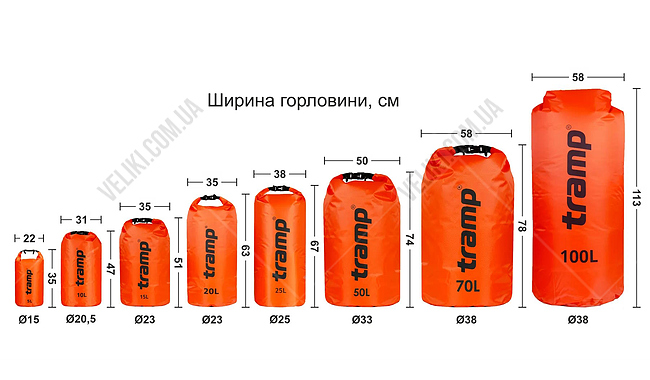 Гермомішок Tramp UTRA-209 70 л - дополнительное фото 4