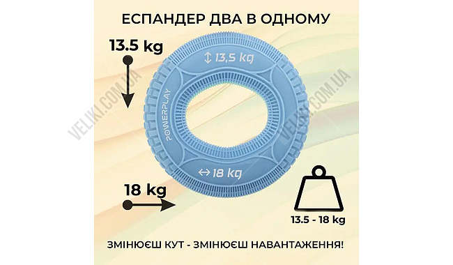 Эспандер кистевой PowerPlay PP-4330 13,5-18 кг - дополнительное фото 3