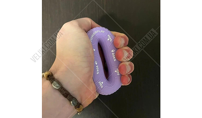 Еспандер кистьовий PowerPlay PP-4331 20-25-30 кг - дополнительное фото 1