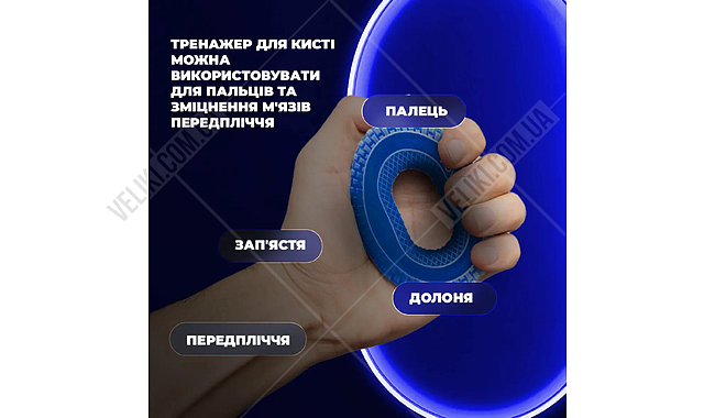 Эспандер кистевой PowerPlay PP-4333 15 кг - дополнительное фото 4