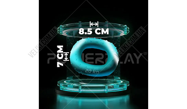 Эспандер кистевой PowerPlay PP-4337 20 кг - дополнительное фото 5