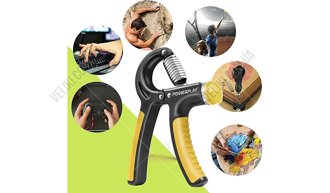 Еспандер кистьовий PowerPlay PP-4323 10-40 кг - дополнительное фото 21