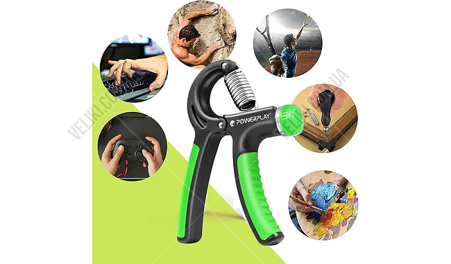 Еспандер кистьовий PowerPlay PP-4323 10-40 кг - дополнительное фото 14