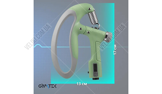 Эспандер кистевой Gymtek G-67179 10-100 кг - дополнительное фото 6