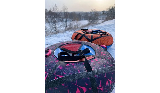 Тюбинг Розовый лед 100 см - дополнительное фото 2