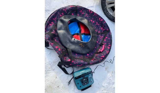 Тюбинг Розовый лед 100 см - дополнительное фото 4