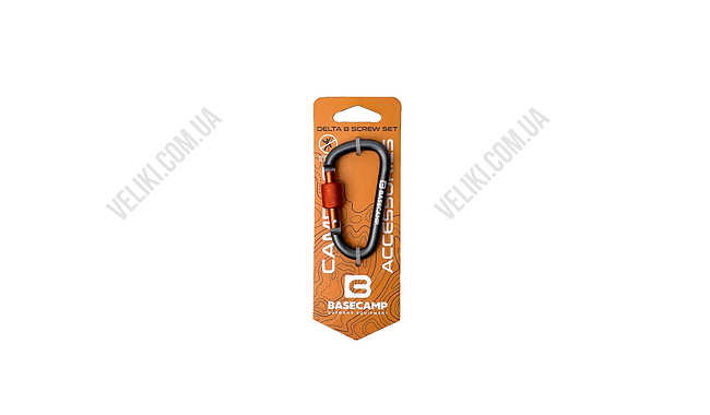 Карабин Base Camp Delta 8 Screw Set - дополнительное фото 2