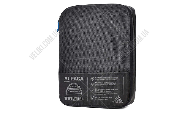 Сумка Gregory Alpaca Duffel 100 л - дополнительное фото 2