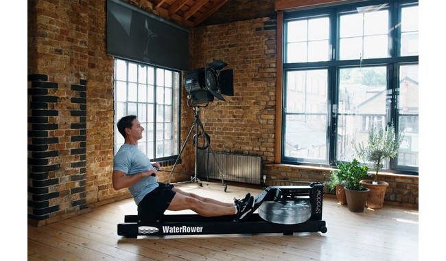 Веслувальний тренажер WaterRower Shadow S4 Ash - дополнительное фото 1