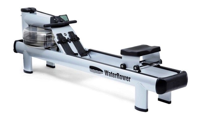 Веслувальний тренажер WaterRower M1 HiRise S4 Aluminum - фото 1