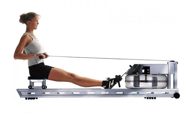 Веслувальний тренажер WaterRower S1 LoRise S4 Steel - дополнительное фото 1