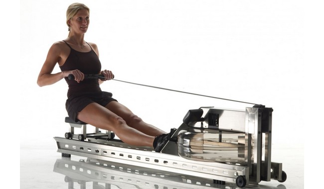 Веслувальний тренажер WaterRower S1 LoRise S4 Steel - дополнительное фото 13