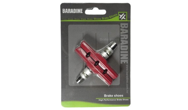 Гальмівні колодки Baradine MTB-947V - дополнительное фото 1