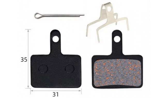 Тормозные колодки DN TP-01B - дополнительное фото 1