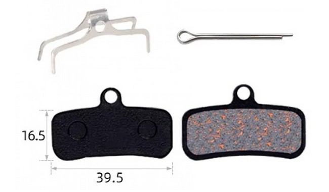 Гальмівні колодки DN TP-01E - дополнительное фото 1