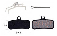 Гальмівні колодки DN TP-01E - дополнительное фото 1