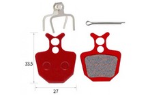 Гальмівні колодки DN TP-05B - дополнительное фото 1