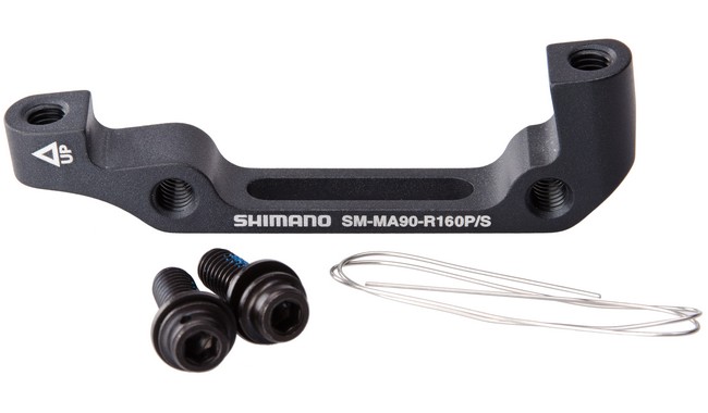 Адаптер заднього каліпера Shimano SM-MA90-R160P/S IS-PM R160 - дополнительное фото 1