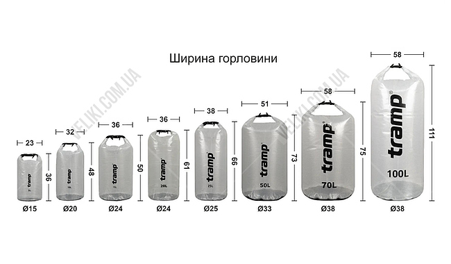 Гермомешок Tramp UTRA-199 25 л - дополнительное фото 2