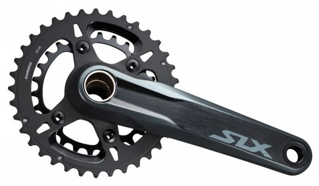 Система шатунов Shimano SLX FC-M7100-2 26-36T 175 мм - фото 1