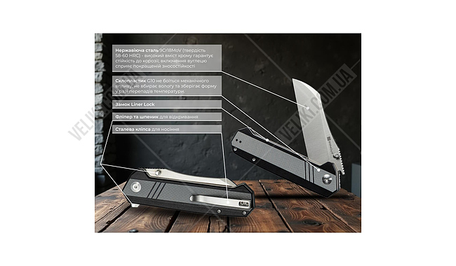 Ніж Sencut Draxor - дополнительное фото 5