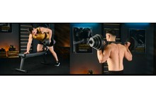 Гантелі з функцією штанги RN-Sport 2в1 на 52 кг - дополнительное фото 4