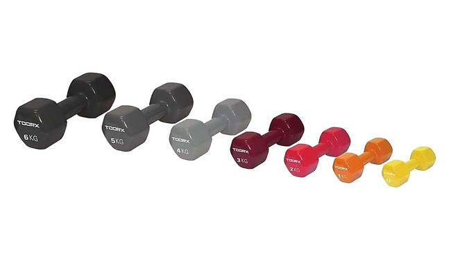 Гантель Toorx Vinyl 2 кг - дополнительное фото 1