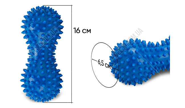 Массажный мяч EasyFit Goober 6,5 см - дополнительное фото 8