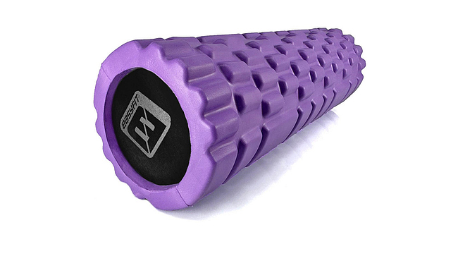 Массажный ролик EasyFit Solid Grid Mini 30 см - фото 1