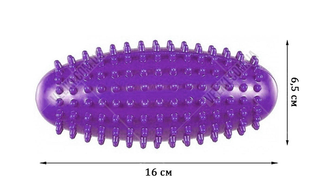 Массажный ролик EasyFit Almond 16 см - дополнительное фото 3