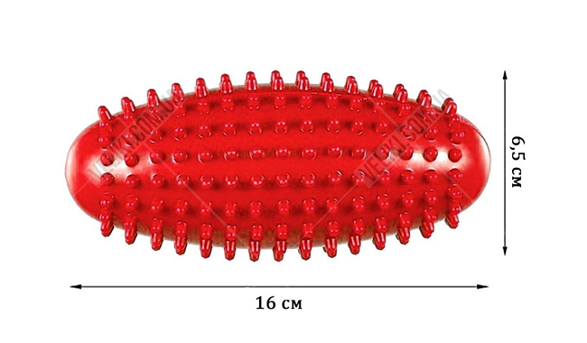 Массажный ролик EasyFit Almond 16 см - дополнительное фото 1