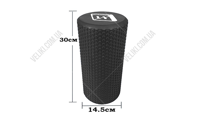 Массажный ролик EasyFit Foam 30 см - дополнительное фото 1