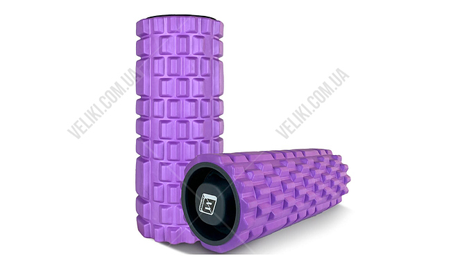 Масажний ролик EasyFit Grid v.1.1 2020a 33 см - дополнительное фото 2
