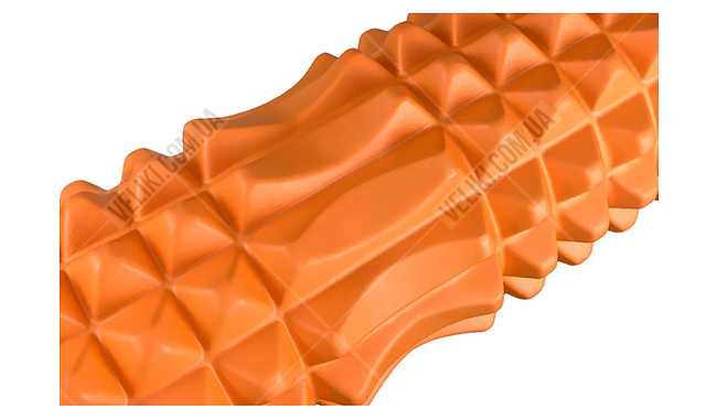 Масажний ролик EasyFit Grid v.1.2 33 см - дополнительное фото 21