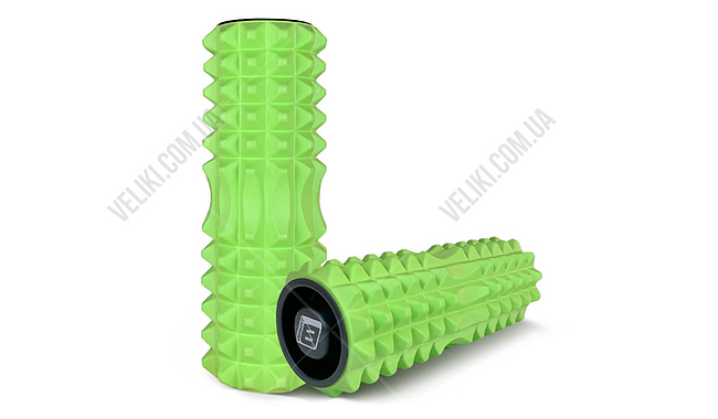 Масажний ролик EasyFit Grid v.1.2 33 см - дополнительное фото 17