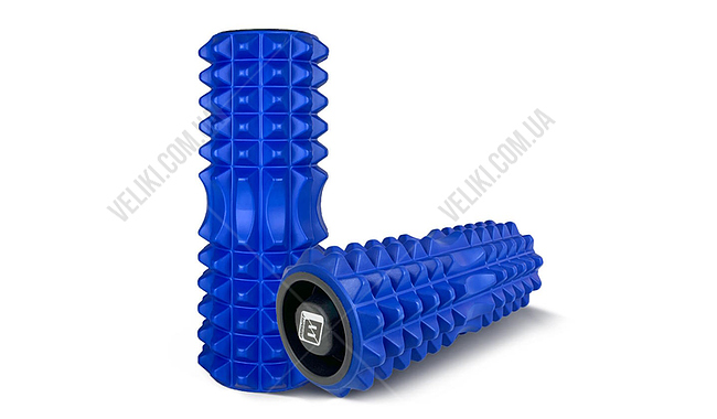 Масажний ролик EasyFit Grid v.1.2 33 см - дополнительное фото 14