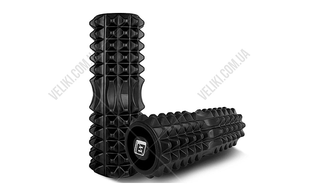 Масажний ролик EasyFit Grid v.1.2 33 см - дополнительное фото 8