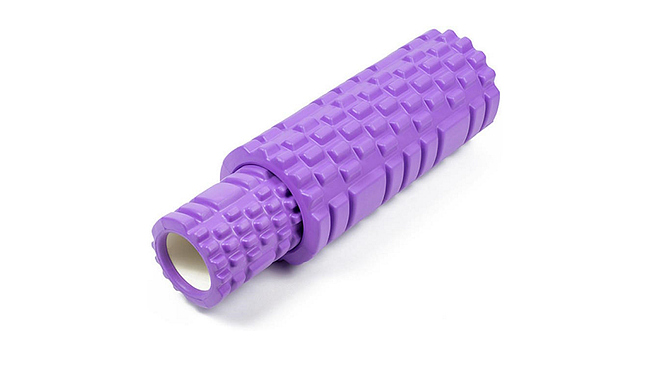 Массажный ролик EasyFit Grid Double 33 см - фото 2