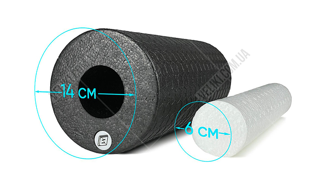 Массажный ролик EasyFit LightWeight 33 см - дополнительное фото 2