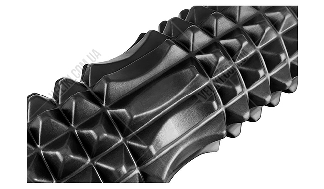 Масажний ролик EasyFit Solid Grid v.2.2s 45 см - дополнительное фото 2