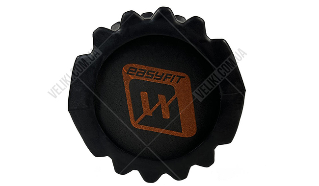 Массажный ролик EasyFit Solid v.1.1s 33 см - дополнительное фото 2