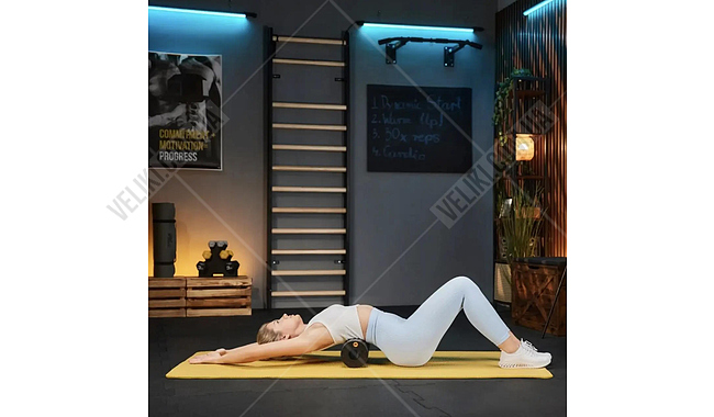 Масажний ролик Trex Sport TX-033EPR 33 см - дополнительное фото 3