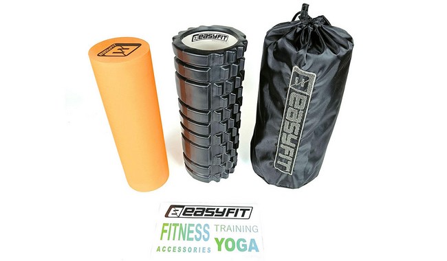 Масажний ролик EasyFit PRO Active 33 см - дополнительное фото 2