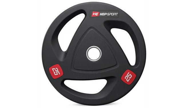 Диск олімпійський Hop-Sport 25 кг - дополнительное фото 1