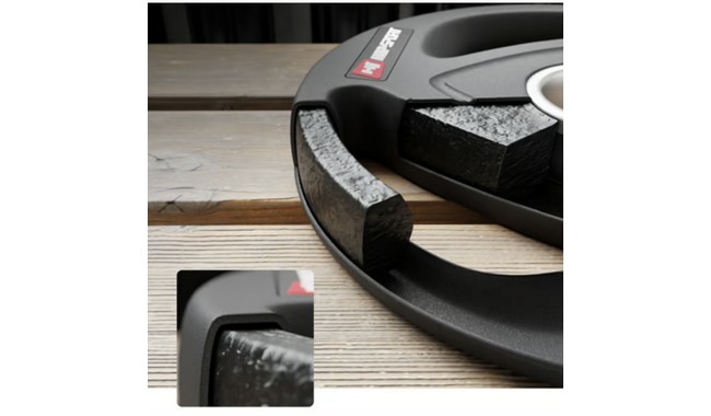 Диск олімпійський Hop-Sport 25 кг - дополнительное фото 3