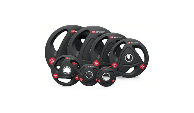 Диск олімпійський Hop-Sport 25 кг - дополнительное фото 4