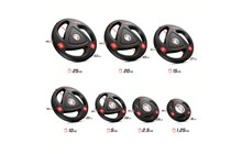 Диск олімпійський Hop-Sport 25 кг - дополнительное фото 6